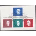 GERMANY BUND [1968] MiNr 0554-57 Block 4 ( Sond...