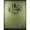 1954 ICI Imperial Chemical Industries Ad - Exports for prosperity