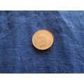 1980 Scarce PROOF FALKLAND ISLANDS 1/2 PENNY COIN.