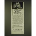1939 Ovaltine Drink Ad - Stomach upset? - or out of sorts? Try giving it a rest