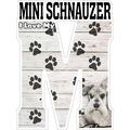 I Love My Mini Schnauzer Fridge Magnet