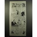 1933 Chase & Sanborn Coffee Ad - Both of us act...