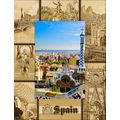 Spain Laser Engraved Wood Picture Frame Portrai...
