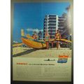 1958 United Air Lines Ad - Hawaii.. on a low-cost mainliner holiday