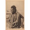 Assouan Type of Beshareen Race Egypt Old Postcard