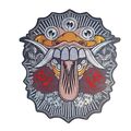Large Tribal Iron On Patch Motif Embroidered Ba...