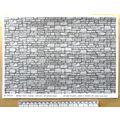 Papier autocollant bloc de pierre pour O gauge-...