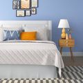 Full/Queen 3-Piece White Polyester Microfiber D...