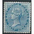India 1865 SG54 1/2a Blue Mounted Mint ... .