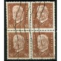 1928 Michel 420 - fine used (o) - block of 4