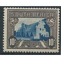 South Africa 1939 SG64c 10/- Blue & Sepia SOUTH...