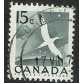 Canada 1954 Northern Gannet 15c Black SG474 FU