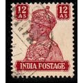 India 1941 King George VI 12A Used Stamp