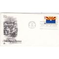 Arizona United States 1976 State Flags FDC Wash...