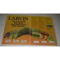 1985 Union Carbide Larvin Ad - Stops one tough worm after another