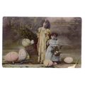 A HAPPY EASTER .used antique postcard by Philco...