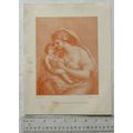 1903 illustration: Madonna & Child