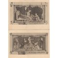 Queen Marys Psalter Occupation Of The Months 2x...