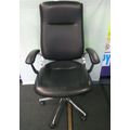 TC St Moritz CH1501 Black Executive Leather Chair