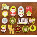 Scrapbooking misc Christmas 14 items - NEW no p...