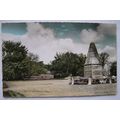 old postcard Battle Monument & Gardens, Cassel