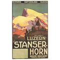 Stanserhorn Bahn in 1914 WW1 Train Railway Swis...