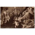 REAL PHOTO POSTCARD ALADDIN'S CAVE GOUGH'S CAVE...