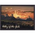 AMERICAN POST CARD - VALLEY OF THE GODS, UTAH -...