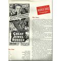 THE GREAT JEWEL ROBBER David Brian, Marjorie Re...