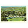 Yorkshire WHARFEDALE Burnsall Postcard by Denni...