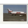 Aviation DHL BOEING 727-22C Postcard by World A...
