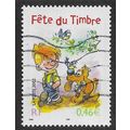 FRA 2002 46c 'STAMP DAY' FINE USED (EBID55-978)