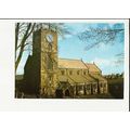 Yorkshire HAWORTH Church Postcard by Worth Vall...