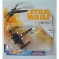 HOT WHEELS STAR WARS ' yellow card ' POE DAMERO...