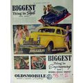 OLDSMOBILE 1940 biggest style Sixty Custom 8 Cr...