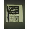 1935 3-in-One Oil Ad - Use 3-in-One Oil for Complete gun protection