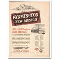 MID-CONTINENT SUPPLY COMPANY 1950 Farmington NM...