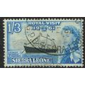 Sierra Leone 1961 Royal Visit 1/3d Black and Bl...