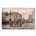 PRINTED POSTCARD OF CORONATION STONE KINGSTON-O...