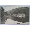 vintage postcard Trossachs Pier & Steamer