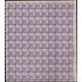 1592, 10c - RARE MISPERFORATED ERROR SHEET OF 1...