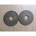 East Africa 1943 5 Cent Coin