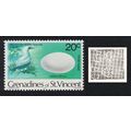 St. Vincent Gren Booby Bird and Egg inscript '1...