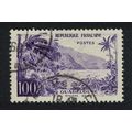 France Guadeloupe Tourism 100f 1957 Canc SG#1356b