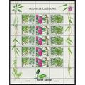New Caledonia Forest Flowers Sheetlet of 15v 20...