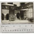 1908 postcard Haddon Hall - Banqueting Hall