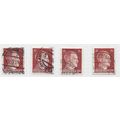 GERMANY 1941 HITLER HEAD 15Pf SHADE POSTMARK U-...