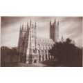 EC794 CANTERBURY CATHEDAL . PRINTED POSTCARD