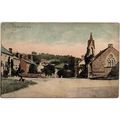 PRINTED POSTCARD OF THROPTON VILLAGE NORTHUMBER...