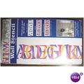New Alphabet Wall Stencils